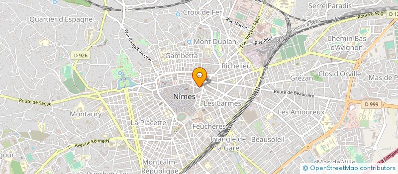localisation de l'entreprise NS MOBILE à NIMES