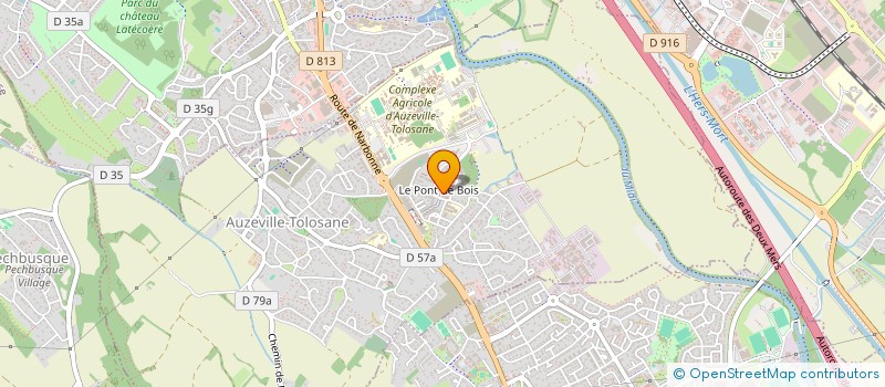 localisation de l'entreprise NS NETT  AUZEVILLE-TOLOSANE