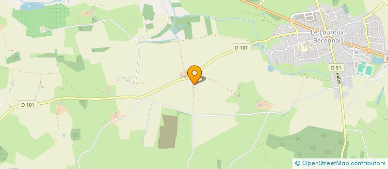 localisation de l'entreprise NS PAYSAGREEN  VAL D'ERDRE-AUXENCE