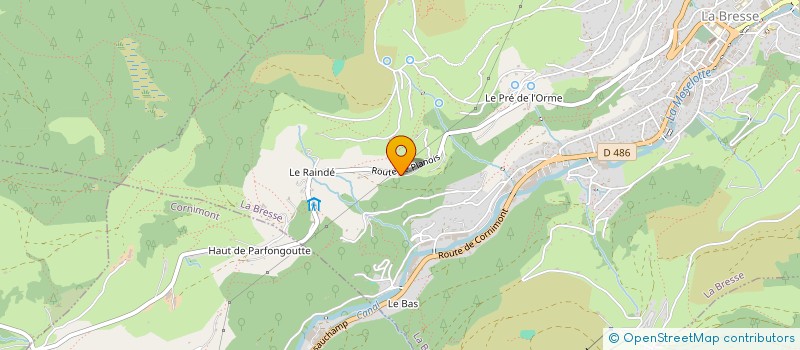 localisation de l'entreprise NS RENOV  LA BRESSE