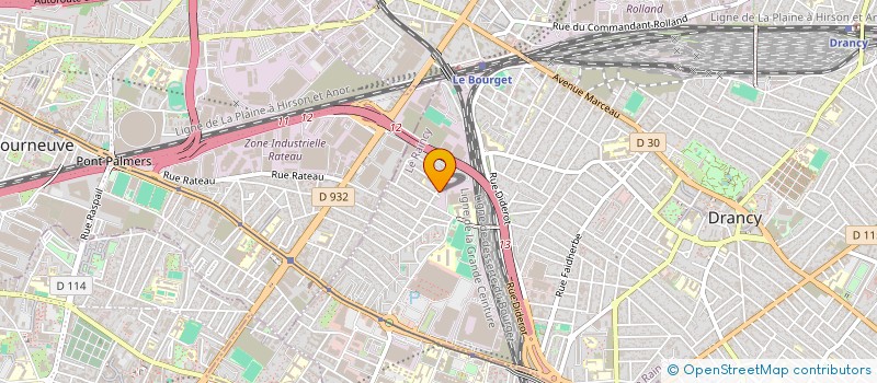 localisation de l'entreprise NS RENOV à DRANCY