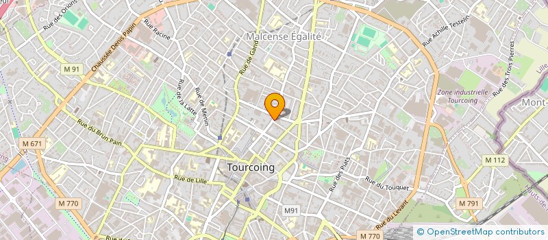 localisation de l'entreprise NS RENOVATION à TOURCOING