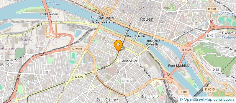 localisation de l'entreprise NS RESTAU à ROUEN