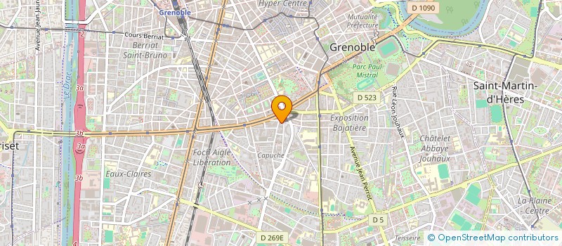 localisation de l'entreprise NS SCADUTO  GRENOBLE