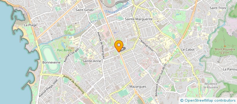 localisation de l'entreprise NS SOLUTIONS à MARSEILLE