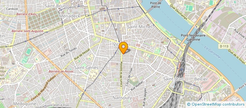 localisation de l'entreprise NS SOUND  BORDEAUX