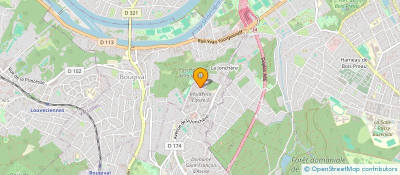 localisation de l'entreprise NS TRANSITION & CONSULTING  LA CELLE-SAINT-CLOUD