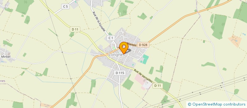 localisation de l'entreprise NS TVL à NEAUPHLETTE