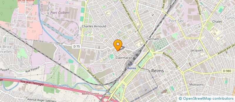 localisation de l'entreprise NS VITI  SARTROUVILLE