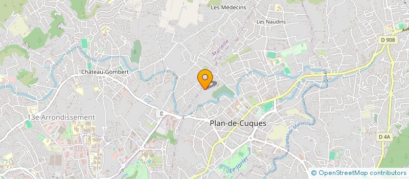 localisation de l'entreprise NS WORD IMMOBILIER  PLAN-DE-CUQUES