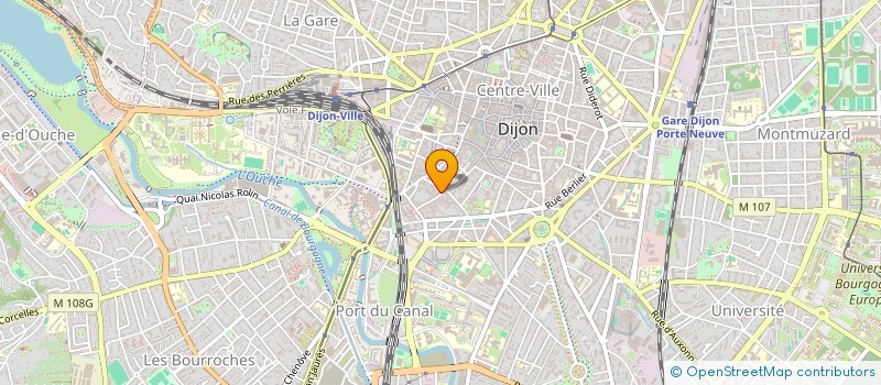 localisation de l'entreprise NS21  DIJON