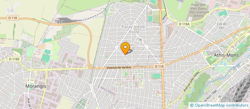 localisation de l'entreprise NS3 IMMO à PARAY-VIEILLE-POSTE