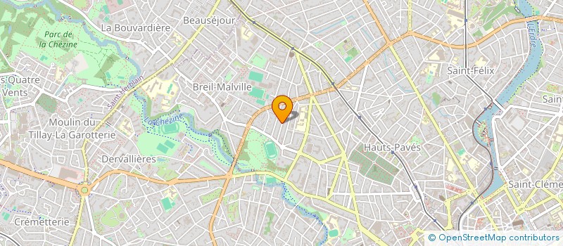 localisation de l'entreprise NS4 à NANTES