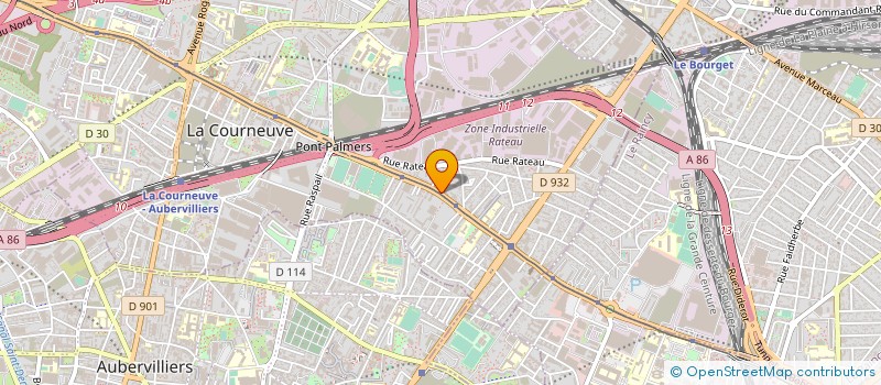 localisation de l'entreprise NSA à LA COURNEUVE