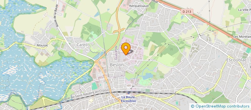 localisation de l'entreprise NSA  LA BAULE-ESCOUBLAC