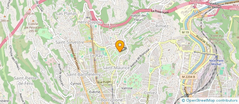 localisation de l'entreprise NSA à NICE