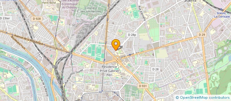 localisation de l'entreprise NSA AUDIT à SAINT-DENIS
