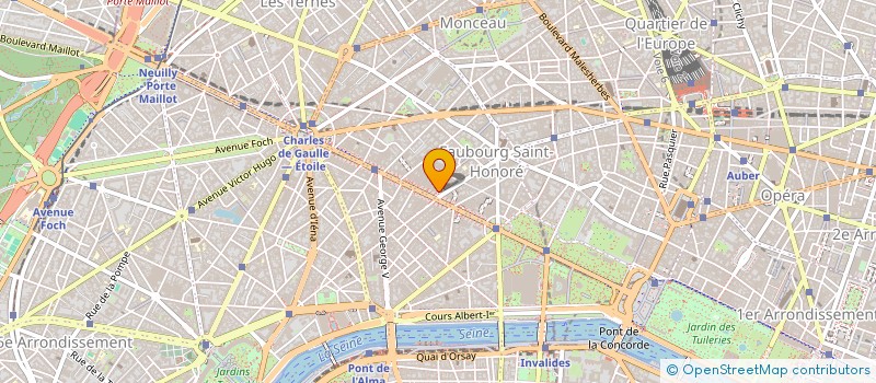 localisation de l'entreprise NSA AUTO à PARIS