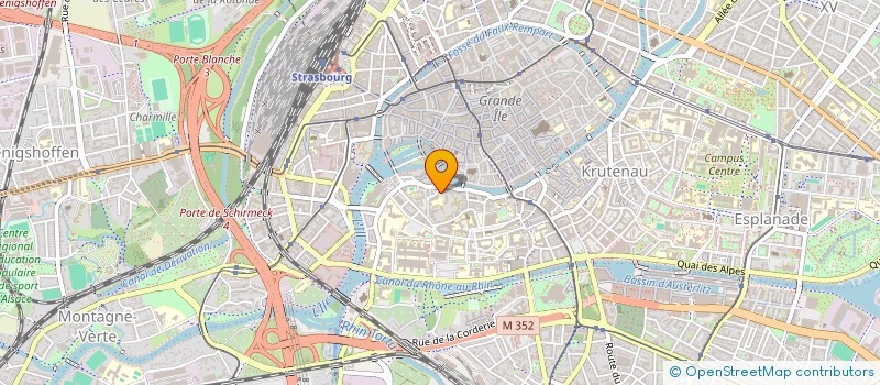 localisation de l'entreprise NSA INVEST  STRASBOURG