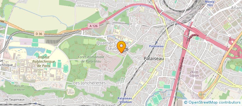 localisation de l'entreprise NSAK CONSULTING à PALAISEAU