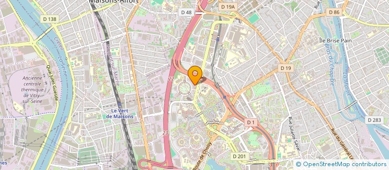 localisation de l'entreprise NSAM PREMIUM  CRETEIL