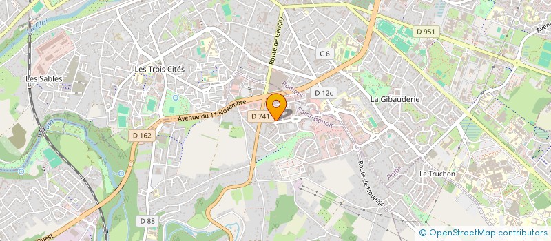 localisation de l'entreprise NSB à SAINT-BENOIT