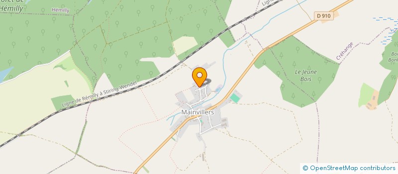 localisation de l'entreprise NSB  MAINVILLERS