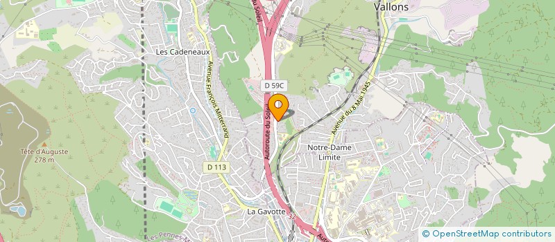 localisation de l'entreprise NSB CAR AUTO  SEPTEMES-LES-VALLONS