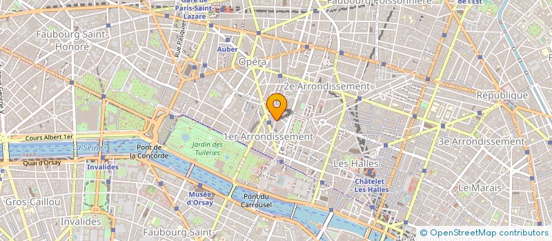 localisation de l'entreprise NSB CONSEIL à PARIS