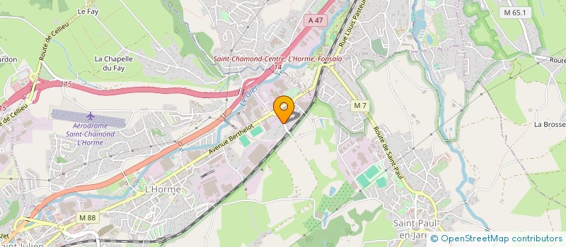 localisation de l'entreprise NSB STEEL  L'HORME