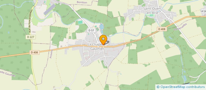 localisation de l'entreprise NSB TRANSPORT  LA CHAPELLE-GAUTHIER