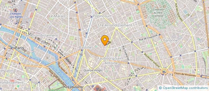 localisation de l'entreprise NSBAJ  PARIS