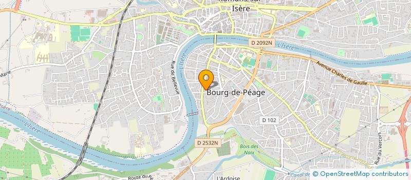 localisation de l'entreprise NSBI  BOURG-DE-PEAGE