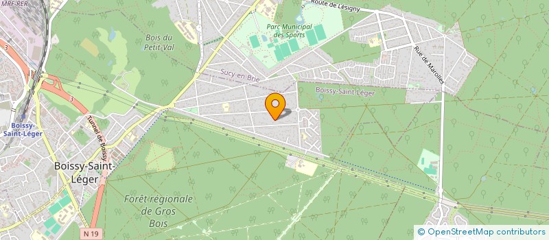 localisation de l'entreprise NSC  BOISSY-SAINT-LEGER