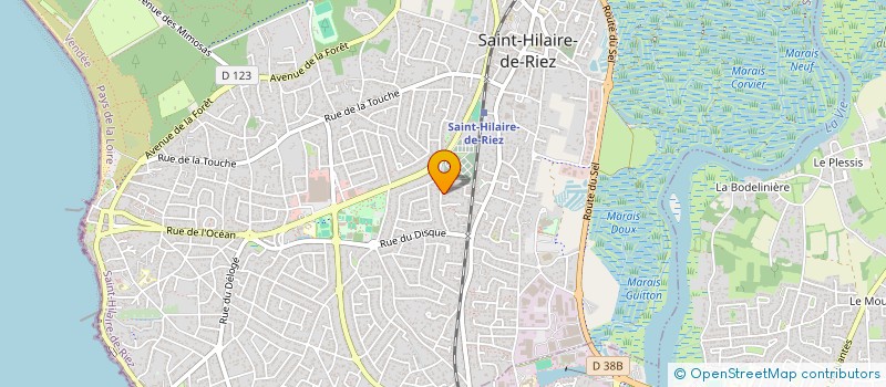 localisation de l'entreprise NSC  SAINT-HILAIRE-DE-RIEZ