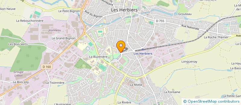 localisation de l'entreprise NSC EVOLUTION à LES HERBIERS