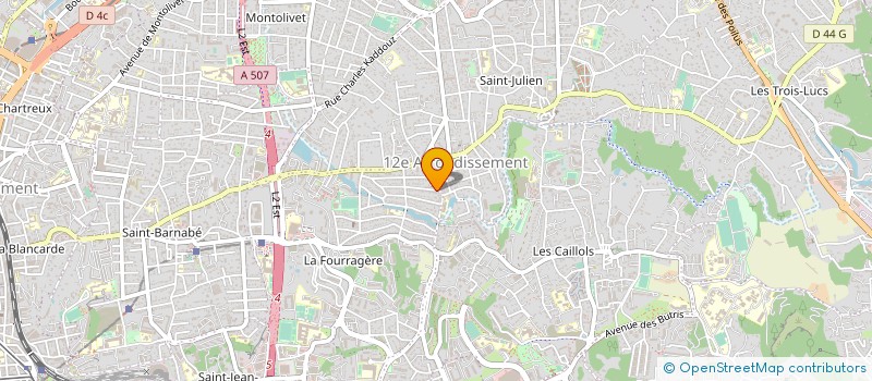 localisation de l'entreprise NSC HOLDING à MARSEILLE