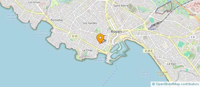 localisation de l'entreprise NSCD-IMMO  ROYAN