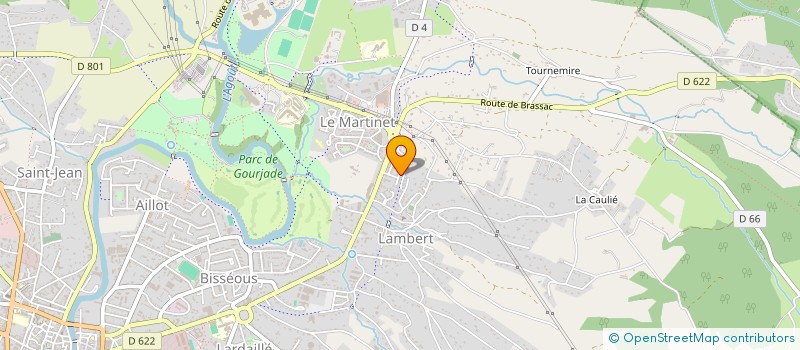 localisation de l'entreprise NSCP  CASTRES