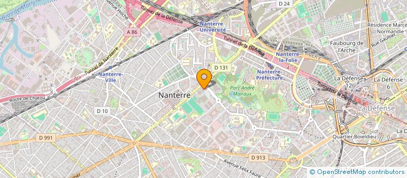 localisation de l'entreprise NSD à NANTERRE