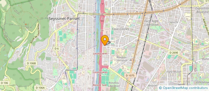 localisation de l'entreprise NSD à GRENOBLE