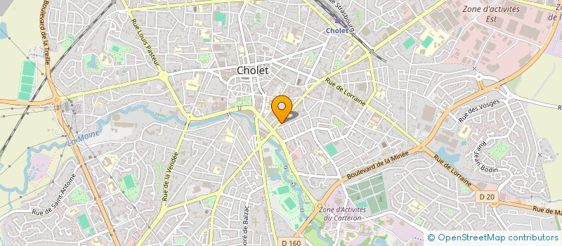 localisation de l'entreprise NSD CONCEPT à CHOLET