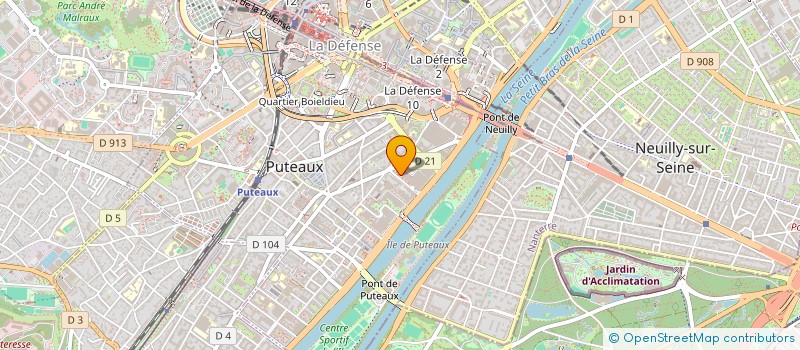 localisation de l'entreprise NSD FRANCE  PUTEAUX