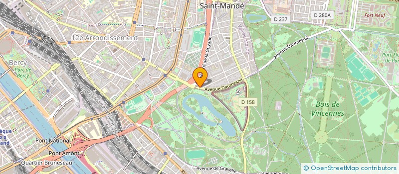 localisation de l'entreprise NSD INVEST à SAINT-MANDE