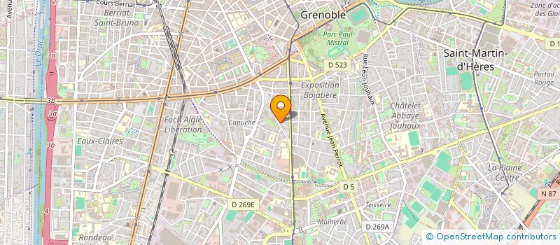 localisation de l'entreprise NSE  GRENOBLE