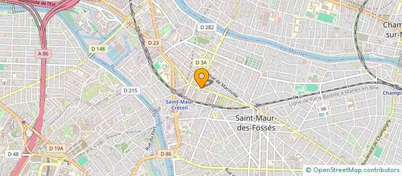 localisation de l'entreprise NSE CONSULTING à SAINT-MAUR-DES-FOSSES