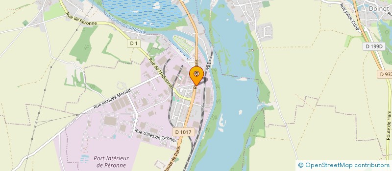 localisation de l'entreprise NSEIA  PERONNE