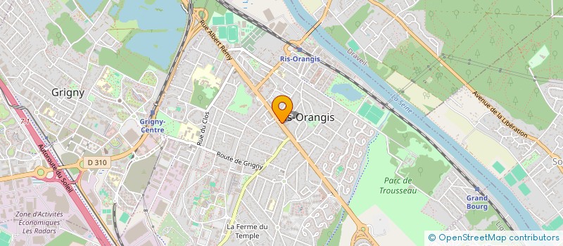 localisation de l'entreprise NSEPT à RIS-ORANGIS