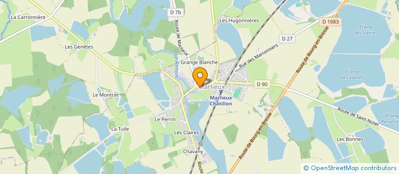 localisation de l'entreprise NSET  MARLIEUX