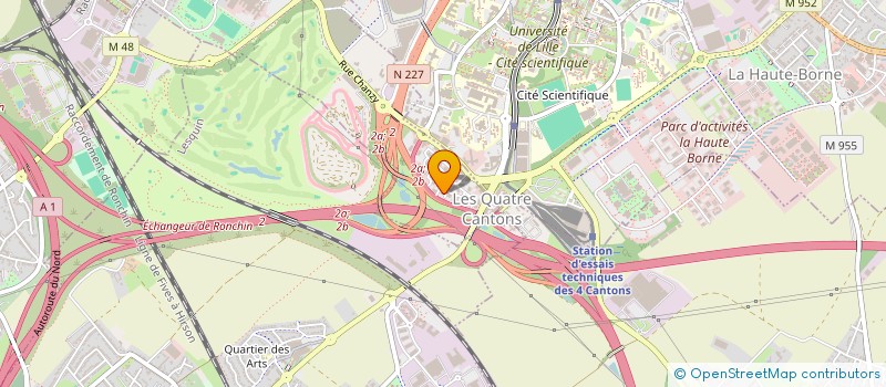 localisation de l'entreprise NSF FRANCE à LEZENNES